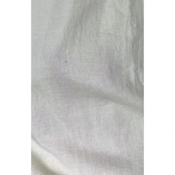 Free People Billie Mini Dress Long Sleeve Ruffle Womens Size L NWT Green - Picture 9 of 15